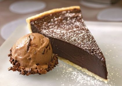 Chocolate-Bourbon Tart