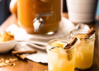 Bourbon Apple Cider Cocktail