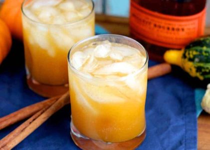 PUMPKIN PIE BOURBON COCKTAIL