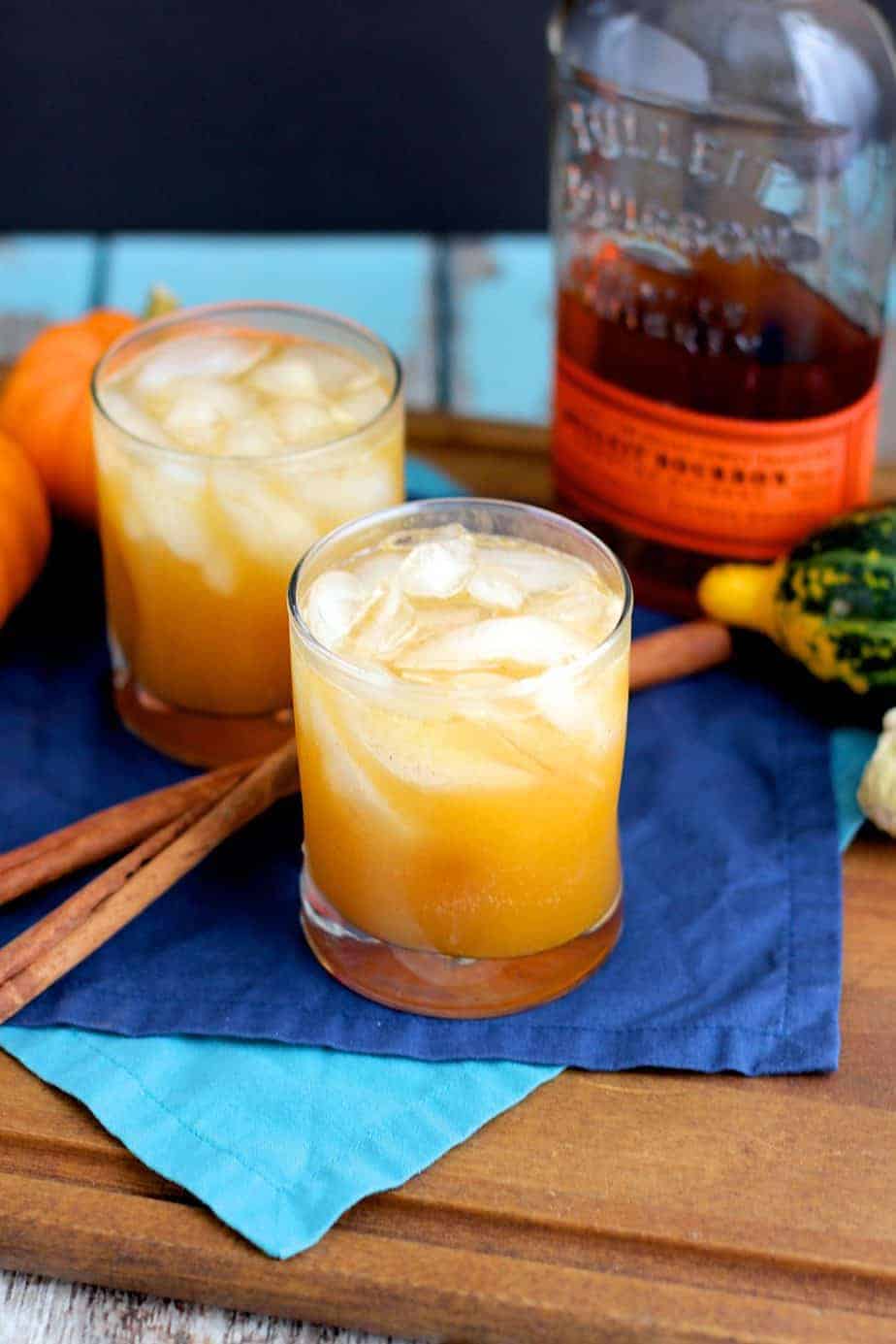 PUMPKIN PIE BOURBON COCKTAIL